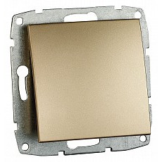 Выключатель одноклавишный без рамки mono electric despina - larissa 500-002225-100